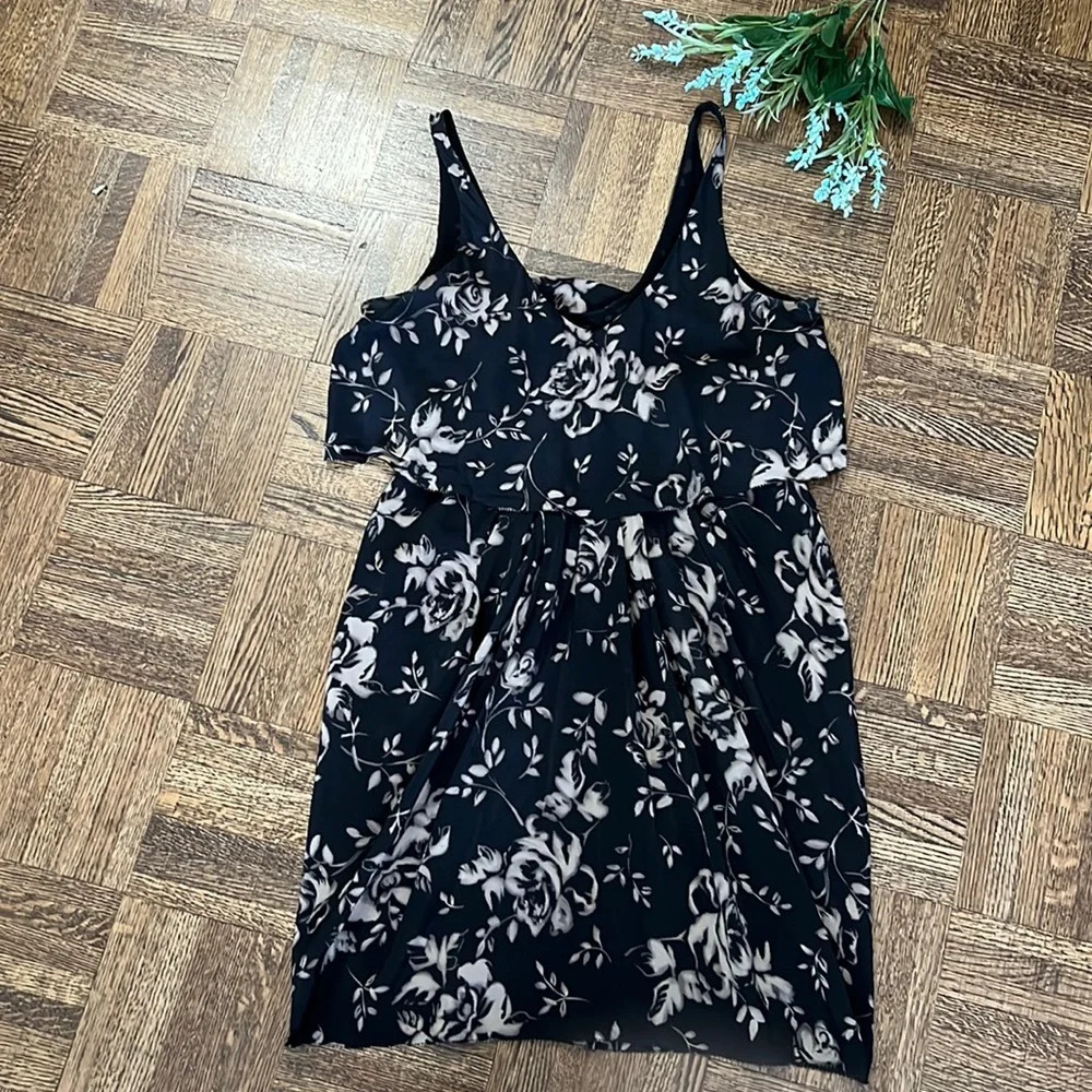 T. BABATON Ronnie Floral Silk Dress